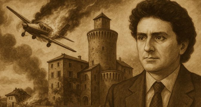 MORTARA E DINTORNI NELLA STORIA – L’incidente aereo a Sartirana in cui perse la vita Giorgio Aiazzone