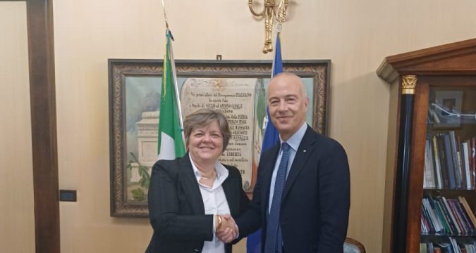 Primo incontro istituzionale per il nuovo Questore Di Clemente a Palazzo Malaspina