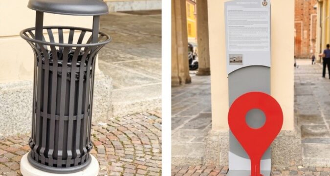 Piazza Martiri, nuovi arredi recuperati dai magazzini