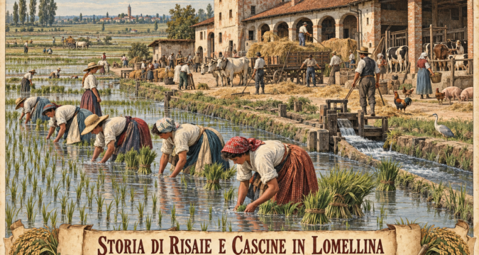 MORTARA E DINTORNI NELLA STORIA – Storia di risaie e cascine in Lomellina