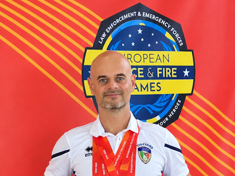Sette medaglie agli European Police & Fire Games 2026 per Andrea Cechetto, agente della Polizia Locale di Vigevano